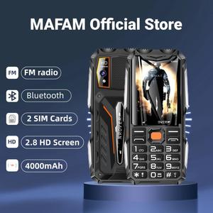 Téléphone portable robuste pour personnes âgées, très vendu, batterie 4000 mAh, écran 2,8 pouces, grandes touches, double SIM 2G, lampe torche LED, téléphone portable durable pour seniors - Product Image 6