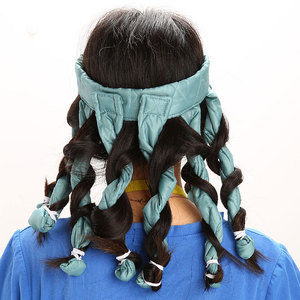 Fer à boucler sans chaleur, détachable, à huit griffes, pour grandes boucles, usage domestique, couleur vert fruit - Product Image 2
