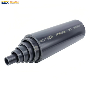 Tubería Rígida de PVC de 25 <span class=keywords><strong>mm</strong></span> y <span class=keywords><strong>32</strong></span> <span class=keywords><strong>mm</strong></span>, Gris Medio, Resistente a los Rayos UV, para Cable Subterráneo de Alta Presión, Norma ASNZS 2053 - Product Image 1