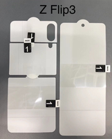 Ensemble complet de Films Hydrogel TPU avant et arrière de protection d'écran de téléphone pliable pour Samsung Galaxy Z Flip4 Flip 3 protecteur d'écran