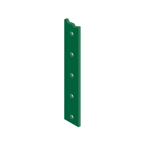 Tige d'ouverture simple Fami pour étagères extractibles H 2200 mm Vert Ral6011 - Product Image 3