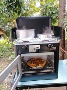 Vente en gros de Offre Spéciale <span class=keywords><strong>barbecue</strong></span> pliable <span class=keywords><strong>barbecue</strong></span> en acier inoxydable coquille gril canotage et jardinage cuisinière portable propane camping four à <span class=keywords><strong>gaz</strong></span> - Product Image 5