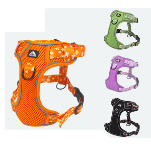 Köpekler için toptan yansıtıcı ayarlanabilir mor evcil köpek koşum - Product Image 6