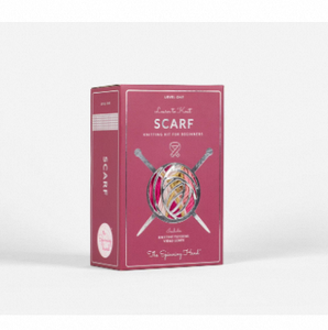 Dragonfruit Colored Craft <b>Kit</b> With Wool Blend Yarn Pack And Bamboo <b>Knitting</b> Needles For Adult <b>Beginners</b> Includes Tutorial Access - Product Image 1
