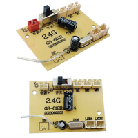 Carte de circuit imprimé émetteur-récepteur Sharphy 6CH pour télécommande de voiture RC, pièces de jouets télécommandés