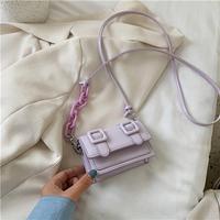 Vielseitige Mini-Damen-Modetasche Schulter-Crossbody-Tasche Konvertierbare Bonbonfarbene Damenhandtasche Tragbare Einriemen-Trendtasche