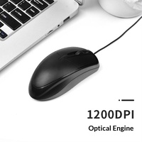 Souris optique filaire USB en gros pour PC, ordinateur de bureau, jeux, ordinateur portable, usage professionnel, ordinateur portable, droitier