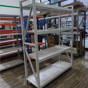 بسهولة تجميع 4 طبقات رفوف طويلة تمتد رفوف تخزين المرآب الثابتة - Product Image 5