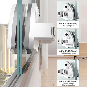 Joybos double side Glass gạt nước có thể điều chỉnh từ cửa sổ Cleaner Amazon Hot Bán 2023 mở rộng tốt nhất squeegees - Product Image 5