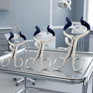 Dental <b>Mouth</b> Gag 3.5" 4.5" 5.5" <b>Mouth</b> <b>Opener</b> Stainless Steel CE Surgical Instrument Set for Clinics Students Manual - Product Image 4