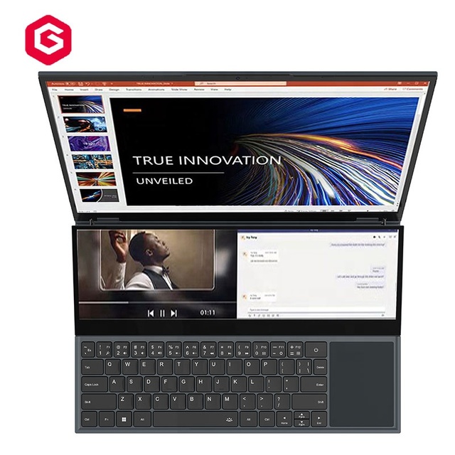 Brand New High Quality Ordinateur Portable Laptop Wholesale 16inch Computer Core I7 Double Screen Business Laptops