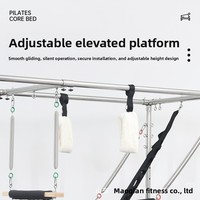 Table de Trapeze Pilates en Bois d'Érable, Équipement de Gymnastique à Domicile, Ensemble Cinq Pièces, Tour de Reformer Commerciale pour Entraînement de Yoga, Capacité 150 kg