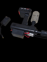 Pulvérisateur de carburant portable d'extérieur, batterie au lithium, pompe métallique, buse longue portée, réservoir détachable pour la désinfection agricole et la lutte antiparasitaire