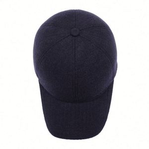 Gorro de Béisbol de Invierno, Cálido y Resistente al Frío, con Forro Polar, Protección para las Orejas, Gorro de Béisbol de Algodón Grueso para Hombre - Product Image 2
