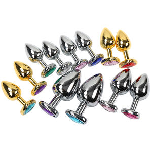 Plug anal en métal en forme de cœur, lisse et sûr, jouet pour adultes pour femmes, accessoires intimes romantiques, accessoires de jeu pour couples - Product Image 4