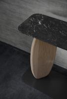 Idao conception de console en bois inoxydable noyer vente en gros