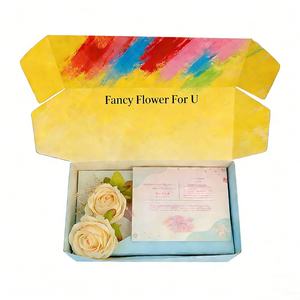 Caja de Envío Plegable Personalizada para Ramos de Flores, Caja de Cartón Resistente para Floristas y Regalos - Product Image 2
