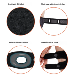 Sangle de Soutien Rotulien Professionnelle Ajustable avec Logo Personnalisé pour Exercice et Sécurité – Stabilisateur de Retinacule Rotulien - Product Image 4