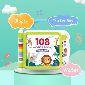 Jouet éducatif d'apprentissage précoce personnalisé en gros <span class=keywords><strong>pour</strong></span> enfants électronique anglais «Mon premier bébé qui parle batterie en plastique - Product Image 3