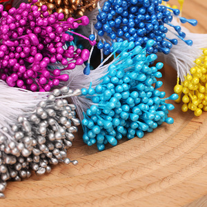 Venta al por mayor Mini estambre <span class=keywords><strong>de</strong></span> flores <span class=keywords><strong>pistilo</strong></span> doble cabeza estambre <span class=keywords><strong>de</strong></span> flores mate artificial para hacer flores decoración <span class=keywords><strong>de</strong></span> álbum <span class=keywords><strong>de</strong></span> recortes - Product Image 4