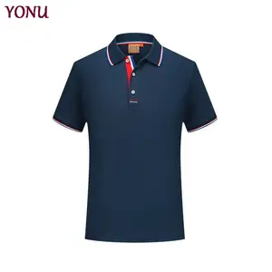 Factory Direct Sales Cotton Business Men's Polo Shirt Comfortable And Breathable Without Pilling T-Shirt