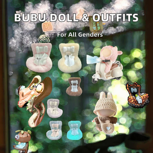 17cm Bubu trang phục thiết lập ghế xe điện Scooter phụ kiện phim hoạt hình phong cách sang trọng búp bê hamster Pet đồ chơi ánh sáng hiệu ứng âm nhạc unisex 14 - Product Image 2