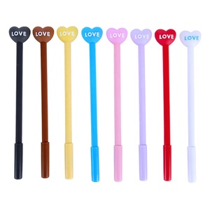 <span class=keywords><strong>Cartoleria</strong></span> creativa retrò per ufficio 0.5mm Morandi colore neutro scatola di penna 6 set di inchiostro rosso firma penne materiale plastico all'ingrosso - Product Image 5