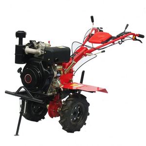 TENGKA 186F 10HP 6.3kW Diesel Power Tiller Rotary <b>Cultivator</b> for Orchard Crops - Product Image 3