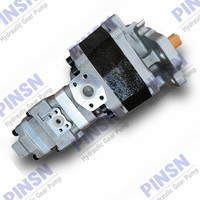 Pompa Gigi Hidrolik Harga Pabrik PINSN 705-95-07040 untuk Truk Dump KOMATSU HM350-2 HM400-2 Paduan Aluminium Garansi 1 Tahun