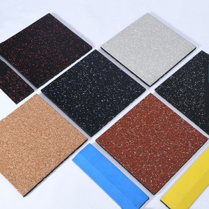 Good Strength Easy Installation <strong>Interlocking</strong> Gym Mat Rubber Flooring <strong>Tiles</strong> - Product Image 5