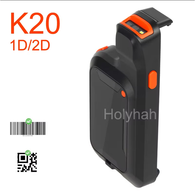 High Speed Wholesale Phone Back Clip QR Code Reader 2D Wireless Bluetooh Barcode Scanner for Logistics