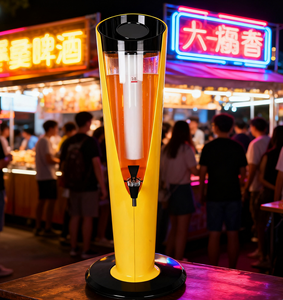 Tragbarer Rucksack spender mit zwei Fässern Getränke getränk Bier alkoholsp ender für Party im Freien - Product Image 1