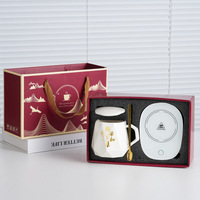 Nouvelle conception, bonne qualité, mug en céramique de luxe pour les employés, cadeau d'entreprise, coffret cadeau personnalisé
