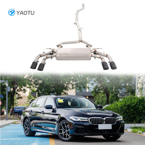 Système d'échappement Valvetronnic YT en acier inoxydable pour BMW 530/530i G30/B48 2.0T 2017-2023 - Product Image 1