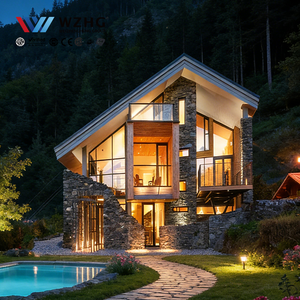 Villa Prefabricada Moderna de Acero Ligero de Alta Eficiencia Energética, Resistente a Altas Cargas de Nieve, para Uso en Oficinas, Edificios y Apartamentos, Estándares IBC - Product Image 1