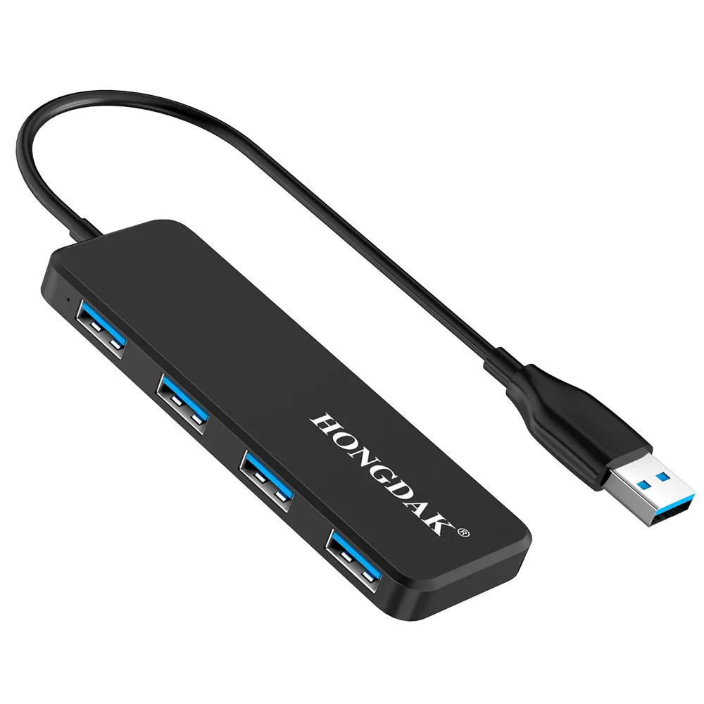 Vmade — HUB USB 3.0, 4 en 1, Station d'accueil, 4 ports, mince, pour ordinateur, vente en gros