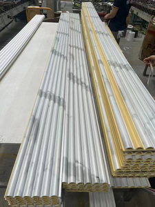 Bois Plastique PVC Feuille de marbre Cannelé Laminé Décoration Pierre <span class=keywords><strong>et</strong></span> Effet Marbre Revêtement Mural WPC Intérieur Panneau Mural Intérieur - Product Image 4