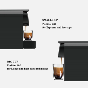 <strong>Single</strong> <strong>Serve</strong> Home Office Espresso <strong>Coffee</strong> <strong>Maker</strong> 19 Bar Pump Pressure Mini <strong>Capsule</strong> Machine with Removable Water Tank, Small Cup - Product Image 2