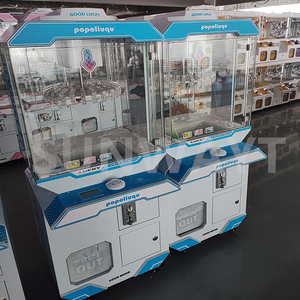 MINI Clip Prize Clamp Snacks Vending Arcade Crane <span class=keywords><strong>Game</strong></span> 24 Clip Claw Machine Card <span class=keywords><strong>Snack</strong></span> Gift Clamp Machine MINI Claw Doll Machine - Product Image 2
