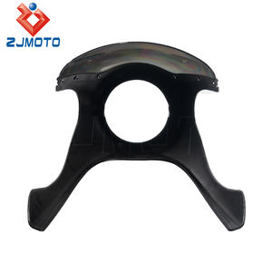 Demi carénage universel de style café racer avec pare-brise pour phares ronds de 6 à 1/4 pouces pour Yamaha Suzuki Honda <span class=keywords><strong>Kawasaki</strong></span> BMW - Product Image 5