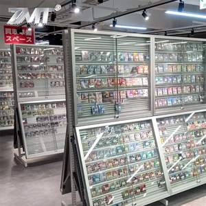 TCG Floor Standing Quality PS-A Graded Sports Collectible Trading Card <strong>Wall</strong> Mounted Frame 7 Slot Acrylic Metal <strong>Display</strong> <strong>Case</strong> - Product Image 5