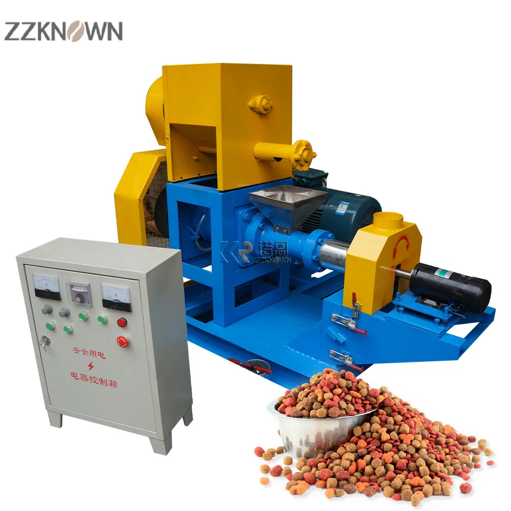 New Technology Fish Feed Extruders Hot Selling Flakes Fish Feed Making Machine