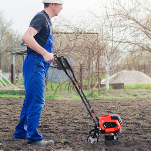 Motoculteur électrique sans fil Vertak 40V, poignée pliable, <span class=keywords><strong>petit</strong></span> cultivateur de jardin, retourneur de terre, motoculteur pour potager - Product Image 6