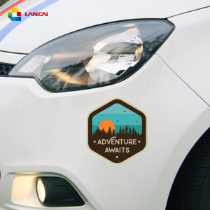 Aventure attend le coucher du soleil <span class=keywords><strong>Camping</strong></span> Voyage Decal Pvc Colorful <span class=keywords><strong>Car</strong></span> Sticker Design - Product Image 3