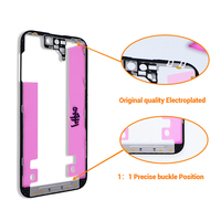 Novecel Qualité Originale Remplacement de la Monture Centrale Avant pour iPhone 17 16 15 Plus 14 13 Mini 11 12Pro Réparation de l'Écran LCD