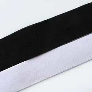 stock width from 2cm to 6cm plush nylon rubber soft elastic band tape