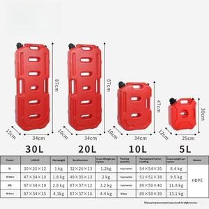 Bidón de Combustible Portátil para Auto y Motocicleta, Tanque de <span class=keywords><strong>Gasolina</strong></span> de Emergencia, Contenedor de Almacenamiento de Combustible para Viajes por Carretera - Product Image 4