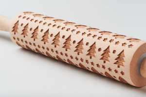 Mô hình sáng tạo Cookie bánh ngọt Cookie ép mặt dính rắn gỗ hộ gia đình nướng in khắc cán <span class=keywords><strong>Pin</strong></span> - Product Image 6