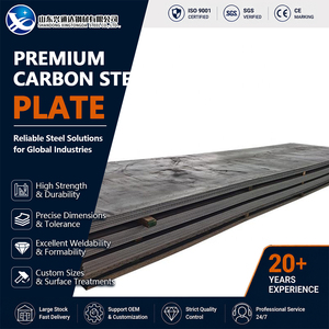 Cutting Q235 SS400 Shot Blasted Quenched 50mm 600mm Painting EN 10025 Carbon Steel Plate for Bridge Fabrication - Product Image 1