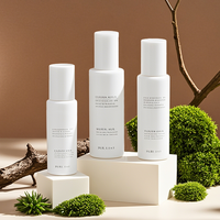 Soins de la peau Couleur givrée Huile essentielle pet Cosmétique Spray Lotion Émulsion Toner Pompe Bouteille Emballage Facial Essence Liquide Bouteille